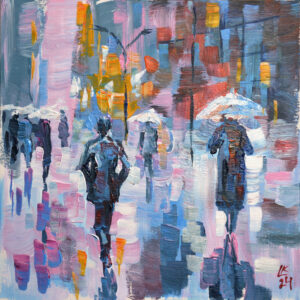 Urban Rain Artwork – Lada Kholosho (2024)
