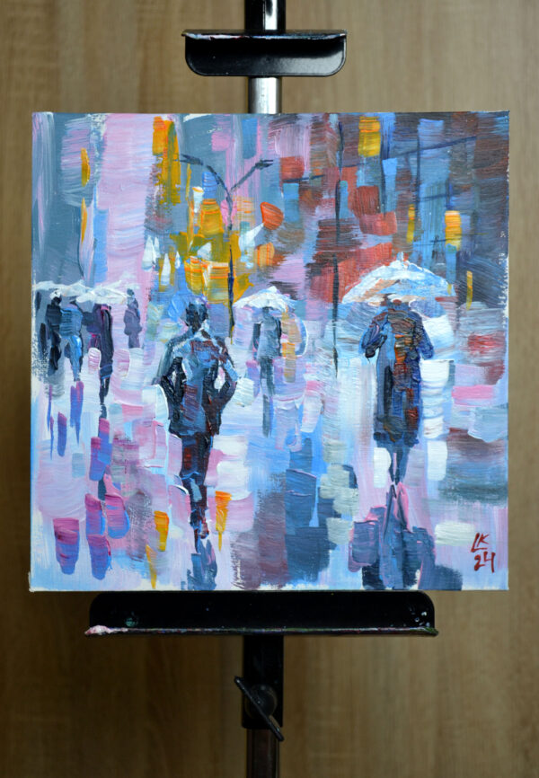 Urban Rain Artwork – Lada Kholosho (2024)