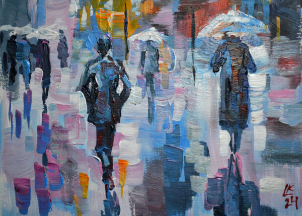 Urban Rain Artwork – Lada Kholosho (2024)