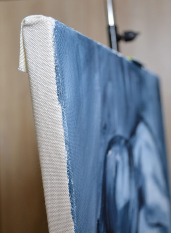 Nude Figure Art – Original Acrylic Painting on Canvas (24x20 in / 60x50 cm)